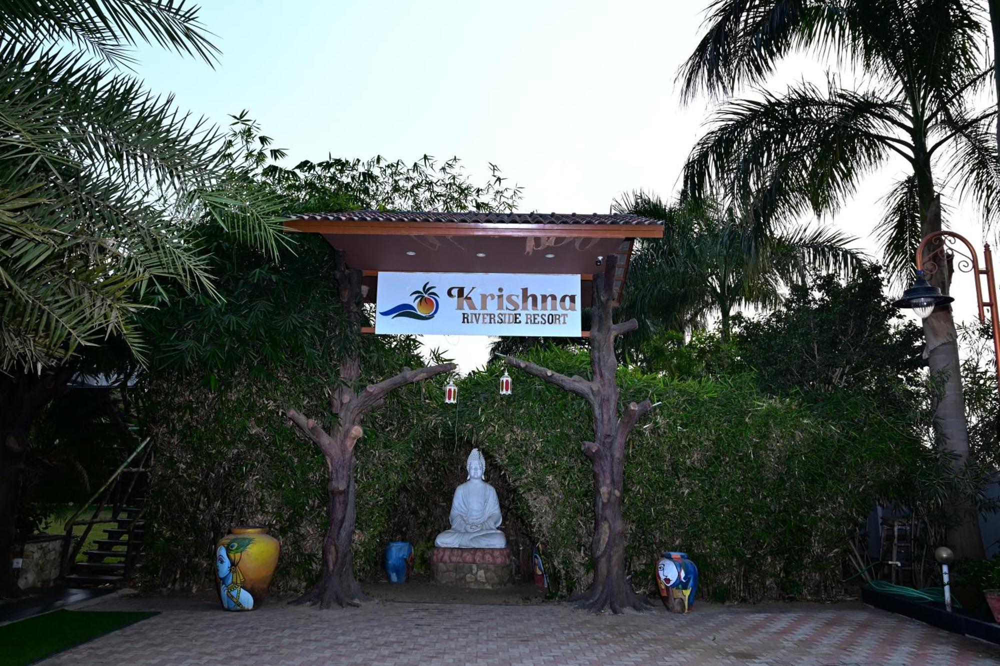 Krishna Riverside Resort Vāsad Exterior foto